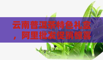 云南普洱茶特色礼盒，阿里批发促销惊喜价，精选产地茶叶包装茶礼